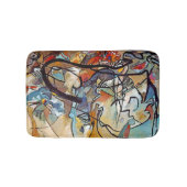 Wassily Kandinsky - Samenstelling van vijf Abstrac Badmat (Voorkant)