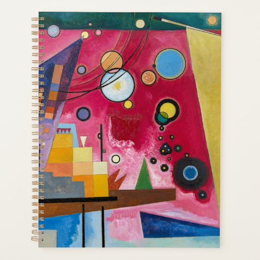 Wassily Kandinsky Schweres Rot 1924 Art Abstrait (Devant)