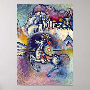 Wassily Kandinsky - Sint Joris & De Ruiters Poster
