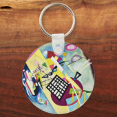 Wassily Kandinsky Sleutelhanger (Voorkant)