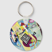 Wassily Kandinsky Sleutelhanger (Achterkant)