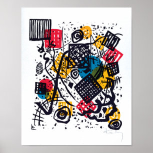 Wassily Kandinsky - Small Worlds V Abstracte kunst Poster