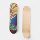 Wassily Kandinsky - Verbetering 30 Abstracte kunst Skateboard (Voorkant)
