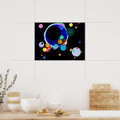 Wassily Kandinsky - Verscheidene cirkels Poster (Keuken)