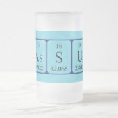 Wassue mot de table périodique gelé mug (Centre)