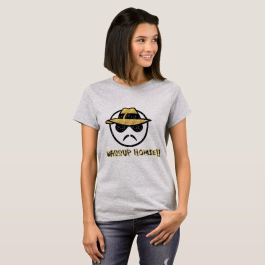 Wassup Homie T-shirt (Voorkant volledig)