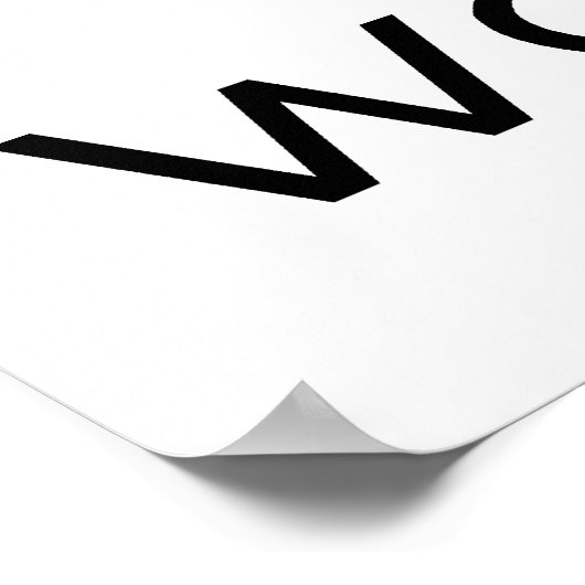 Wassup Turtle Poster (Hoek)