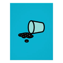 Waste of Space - Spilled Infinity Perfect Poster