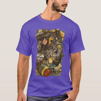 Wasteland Cache familie jongen T-shirt