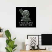 Wasteland Survivor Poster (Thuiskantoor)