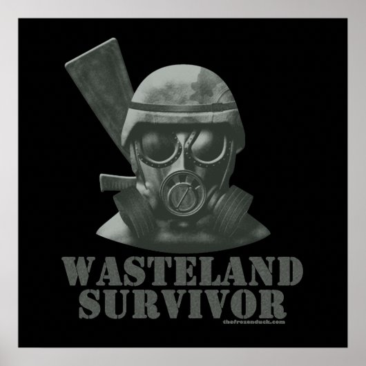Wasteland Survivor Poster (Voorkant)