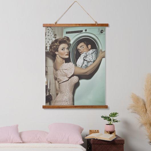 wasverrassing hangend wandkleed (Slaapkamer)