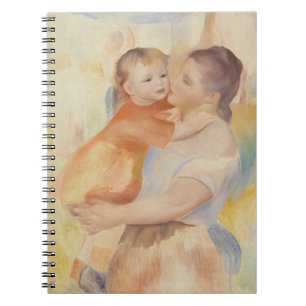 Wasvrouw en kind (1886) Pierre-Auguste Renoir Notitieboek