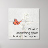 Wat als er iets goed canvas (Voorkant)