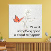 Wat als er iets goed canvas (Insitu (Woonkamer))