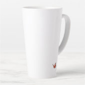 Wat als er iets goeds latte Mok (Rechterhoek)