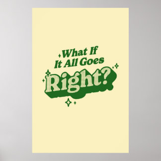 Wat als het allemaal goed gaat Poster
