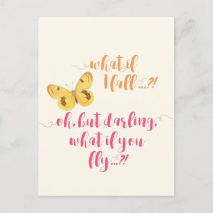 Wat als ik herfst? - Inspirerend prijsopgave Briefkaart