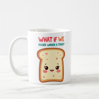 Wat Als We Zoenden Onder Een Toast Funny Mok