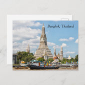 Wat Arun, Bangkok, Thailand Briefkaart (Voorkant / Achterkant)