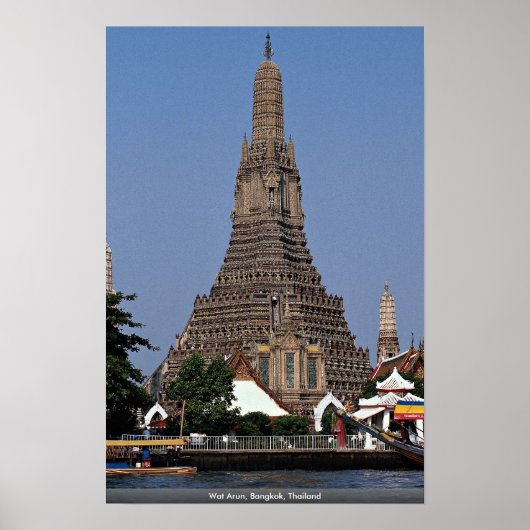 Wat Arun, Bangkok, Thailand Poster (Voorkant)