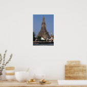 Wat Arun, Bangkok, Thailand Poster (Keuken)
