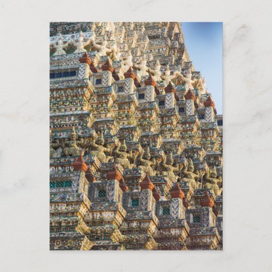 Wat Arun tempel in Bangkok Thailand Briefkaart (Voorkant)