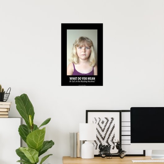 Wat bedoel je? poster (Thuiskantoor)