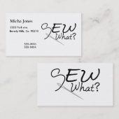 Wat bekijken visitekaartje (Voorkant / Achterkant)