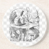 Wat ben jij? 4 zandsteen onderzetter (Voorkant)