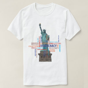 Wat betekent democratie voor u? t-shirt