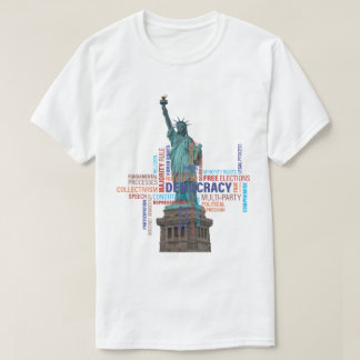 Wat betekent democratie voor u? t-shirt
