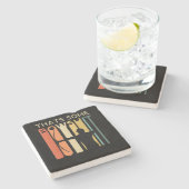 Wat Bowshit Archery Arrow Compound Shoot Gift Stenen Onderzetter (Zijkant)