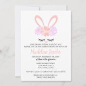 Wat Bunny Spring Baby shower Kaart (Voorkant)