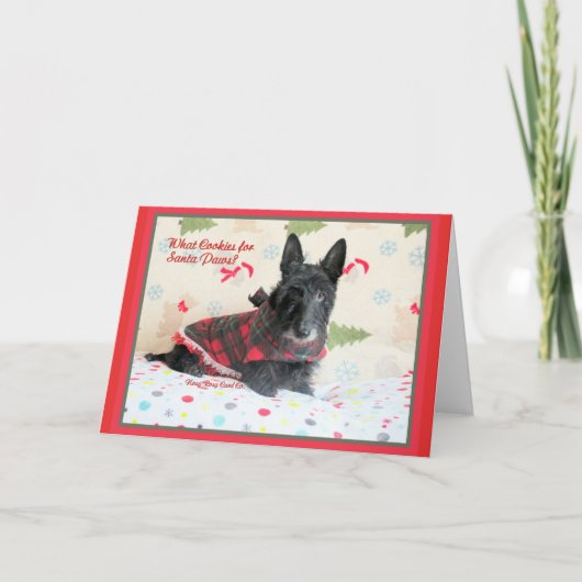 Wat Cookies? Feestdagen Kaart (Voorkant)