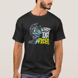 Wat Da Vis Piranha Fluisteraar Aquarist Vissen Ver T-shirt