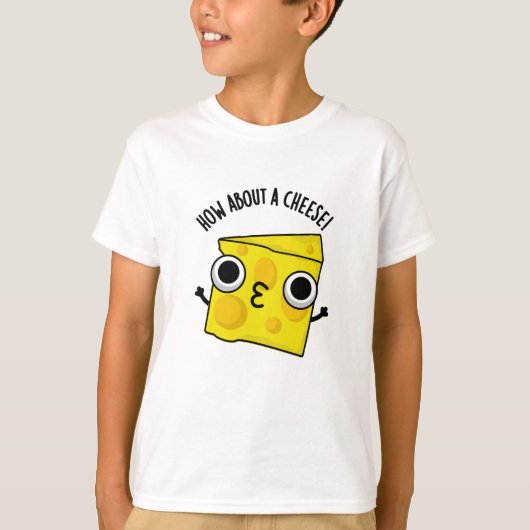 Wat dacht je van een kaas grappige kus puns t-shirt (Voorkant)