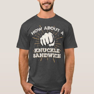Wat dacht je van een Sandwich die grappige martial T-shirt