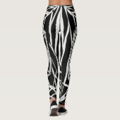 Wat dacht je van "Etherisch canvas: witte kunstwer Leggings (Achterkant)