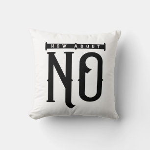 Wat dacht je van geen Typografie Kussen