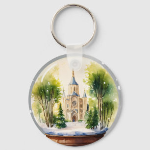 Wat dacht je van "Gothic Cathedral Circle Sleutelh Sleutelhanger