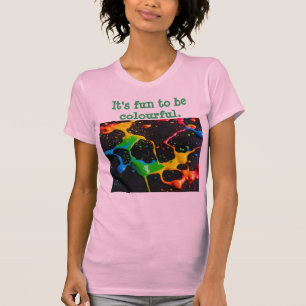 Wat dacht je van: "Leuk en kleurrijk: Bella Canvas T-shirt