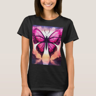 Wat dacht je van "Winged Whimsy: The Butterfly-Ins T-shirt