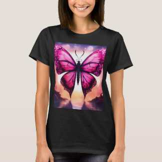 Wat dacht je van "Winged Whimsy: The Butterfly-Ins T-shirt