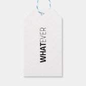 'WAT DAN OOK' CADEAULABEL (Voorkant)