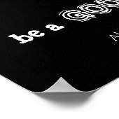 Wat dan ook, jij bent een, GOED, een, Abraham ... Poster (Hoek)