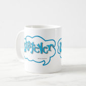 Wat dan ook. koffiemok (Voorkant links)