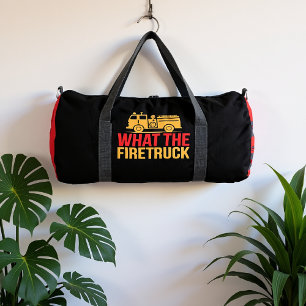 Wat De Brandweer Humoristisch Ontwerp Plunjezak