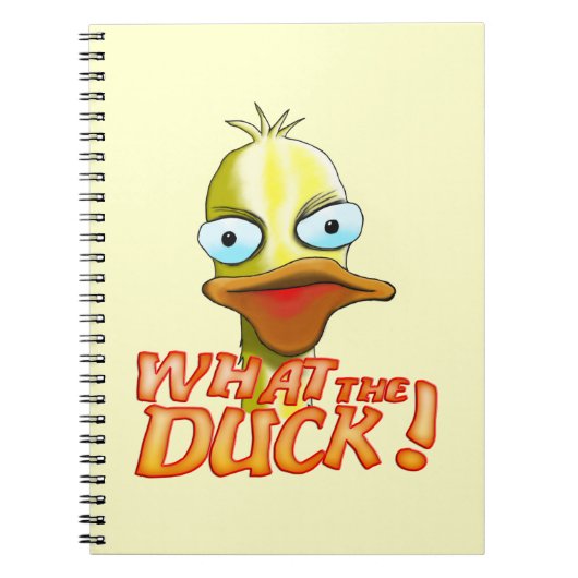 Wat de Duck! Notitieboek (Voorkant)