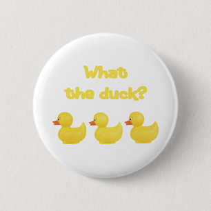 Wat de Duck? Ronde Button 5,7 Cm